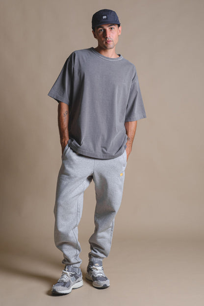 Organic Essential Sweatpants Heather Grey