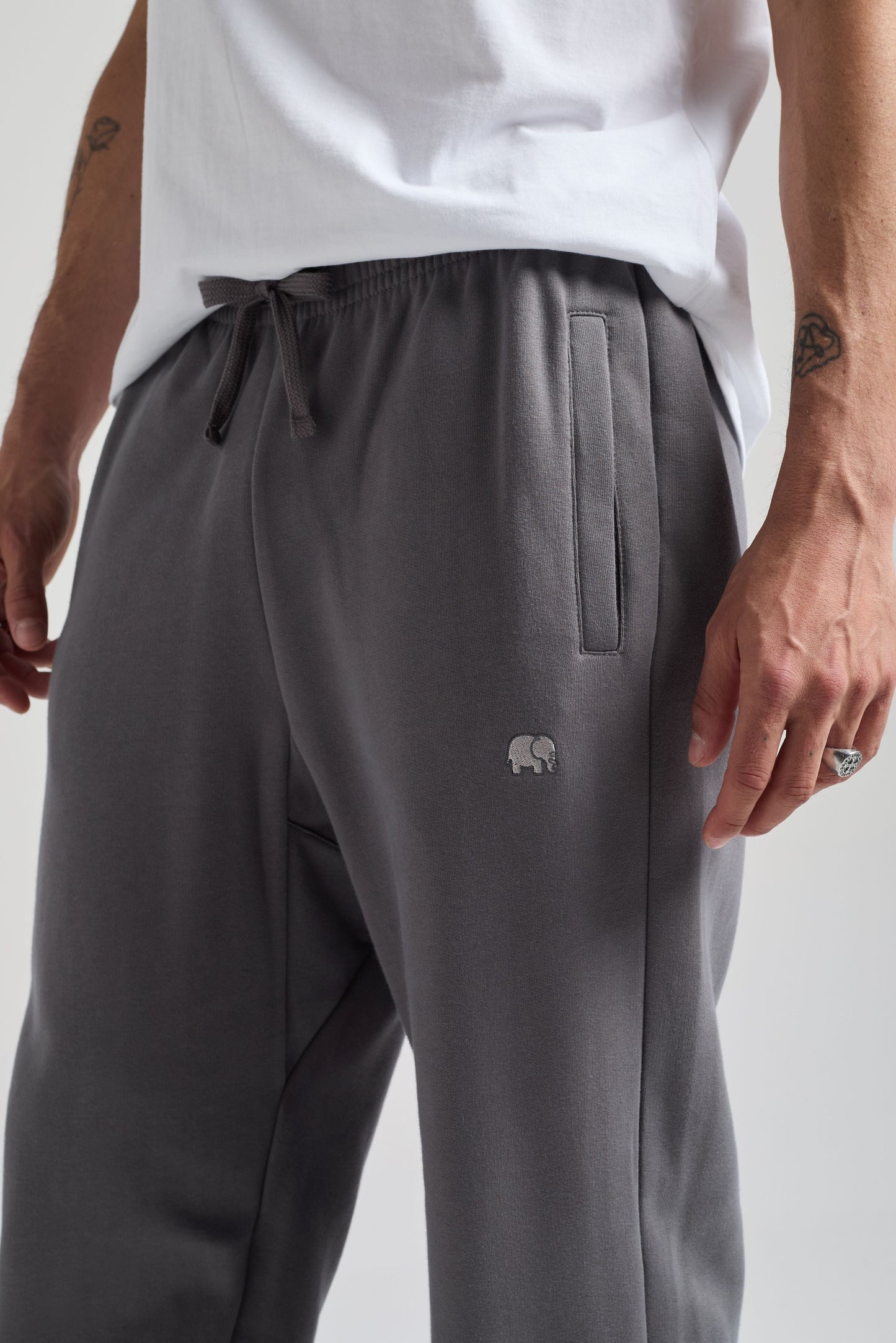 Organic Essential Sweatpants Thunderstorm
