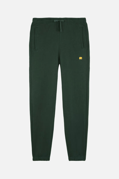 Organic Essential Sweatpants Scarab Green