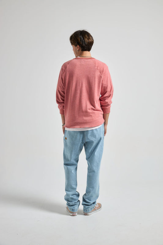 Essential Lightweight Sweatshirt Salty Red