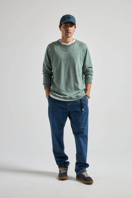 Essential Lightweight Sweatshirt Salty Green