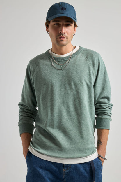 Essential Lightweight Sweatshirt Salty Green