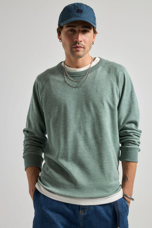 Essential Lightweight Sweatshirt Salty Green