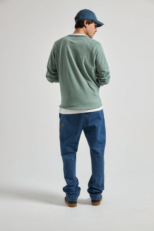 Essential Lightweight Sweatshirt Salty Green