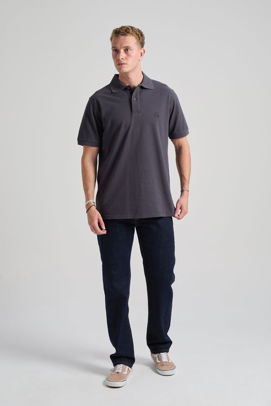 Essential Polo Bitumen Grey