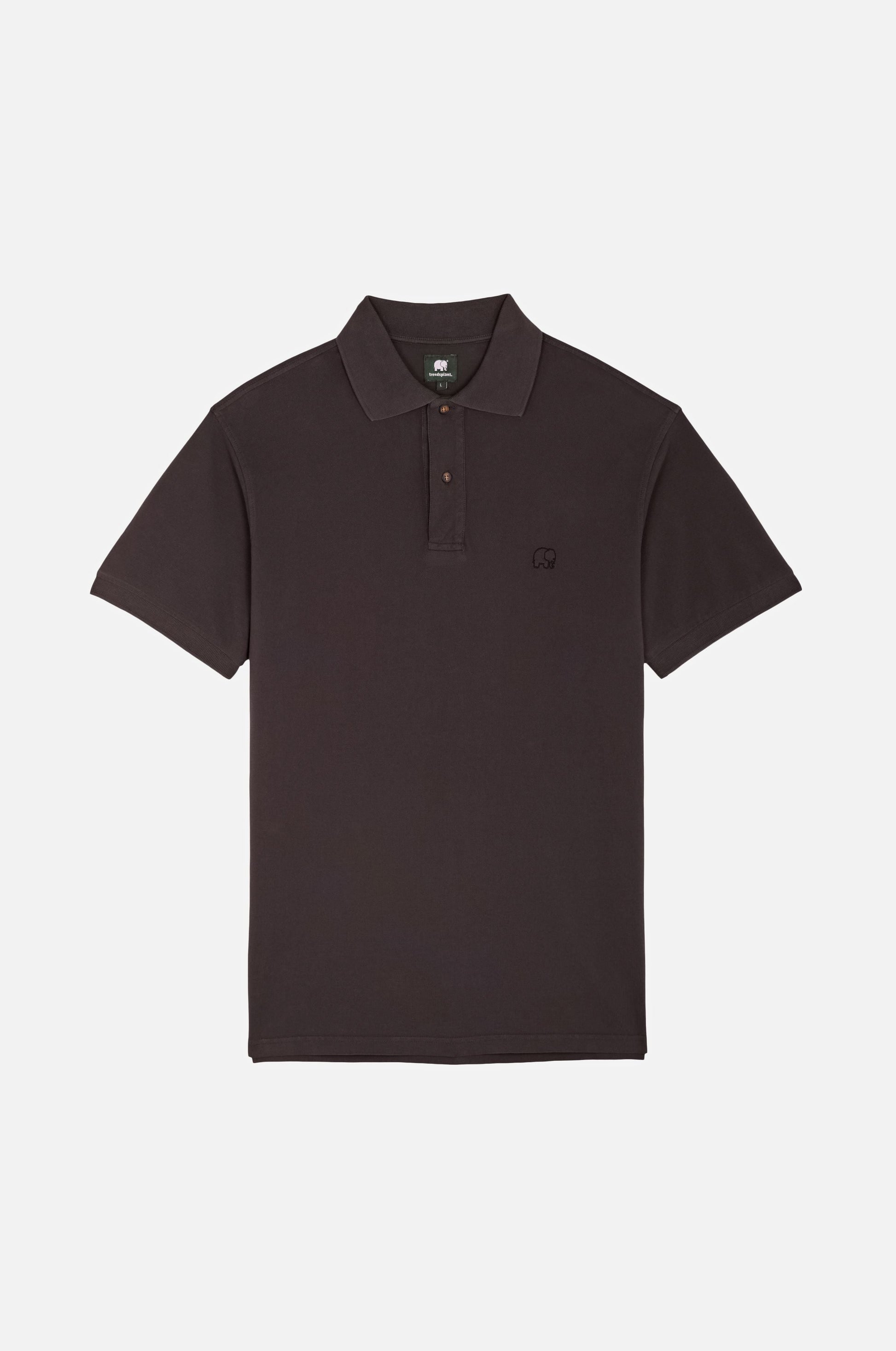 Essential Polo Bitumen Grey - front