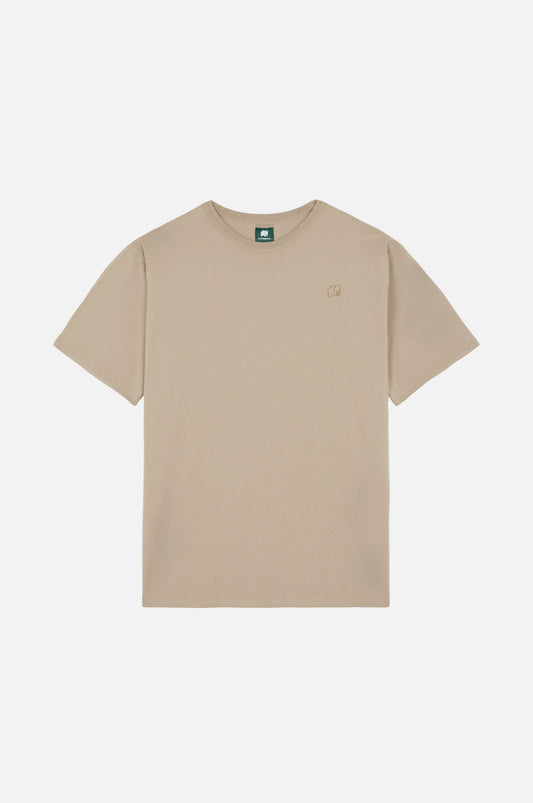 Essential Oversized T-Shirt Moon Rock Grey - front