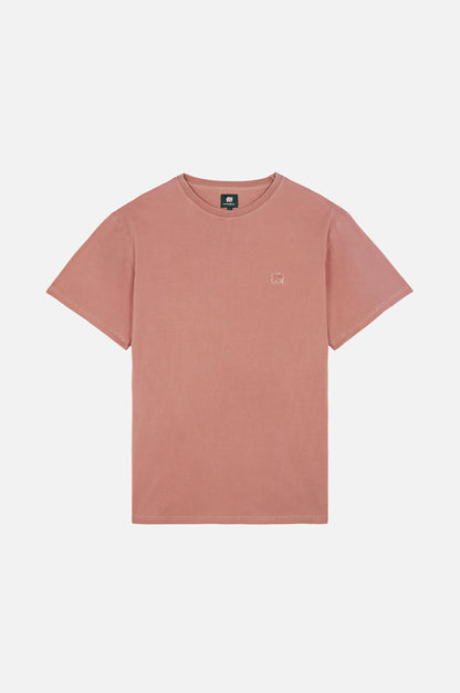 Essential Sunwashed T-Shirt Old Rose - front