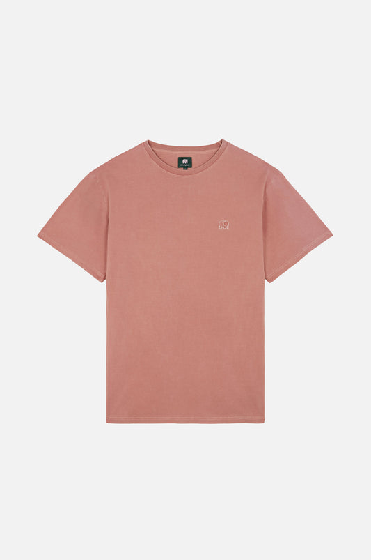 Essential Sunwashed T-Shirt Old Rose - front