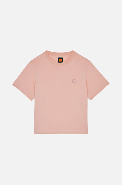 Women's Organic Essential T-Shirt Pale Pink - front