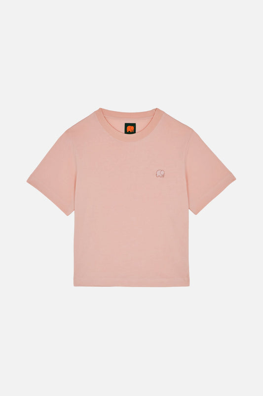 Women's Organic Essential T-Shirt Pale Pink - front