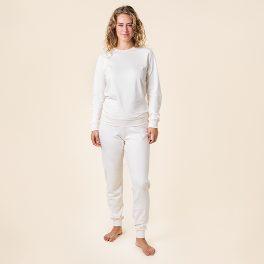 BETTY Pajama Set - Natural