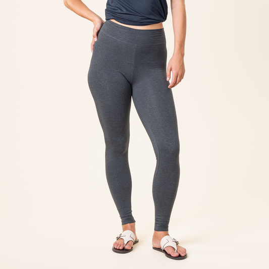 LISA Leggings - Graphite Melange - front
