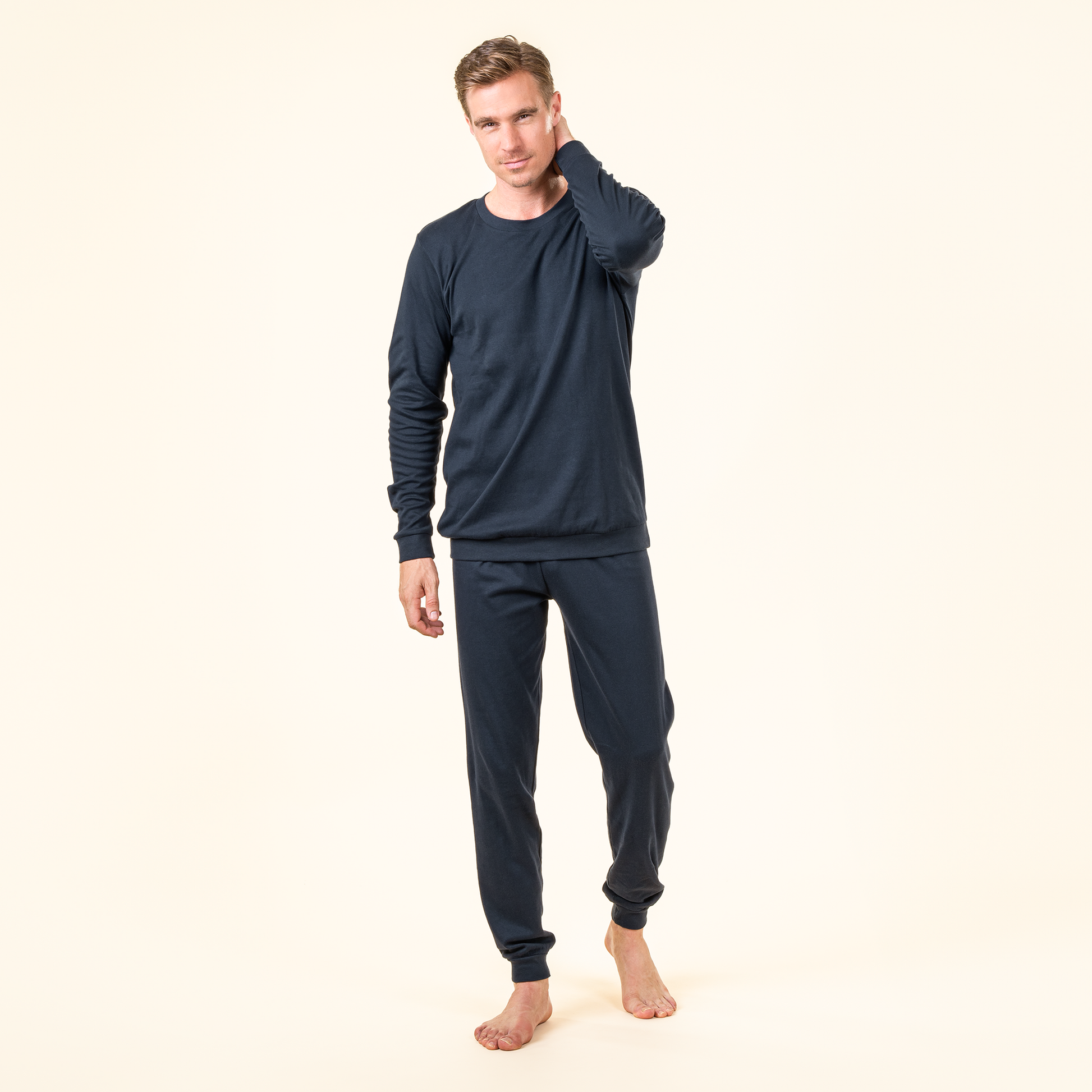 BOB Pajama Set - Dark Navy - front