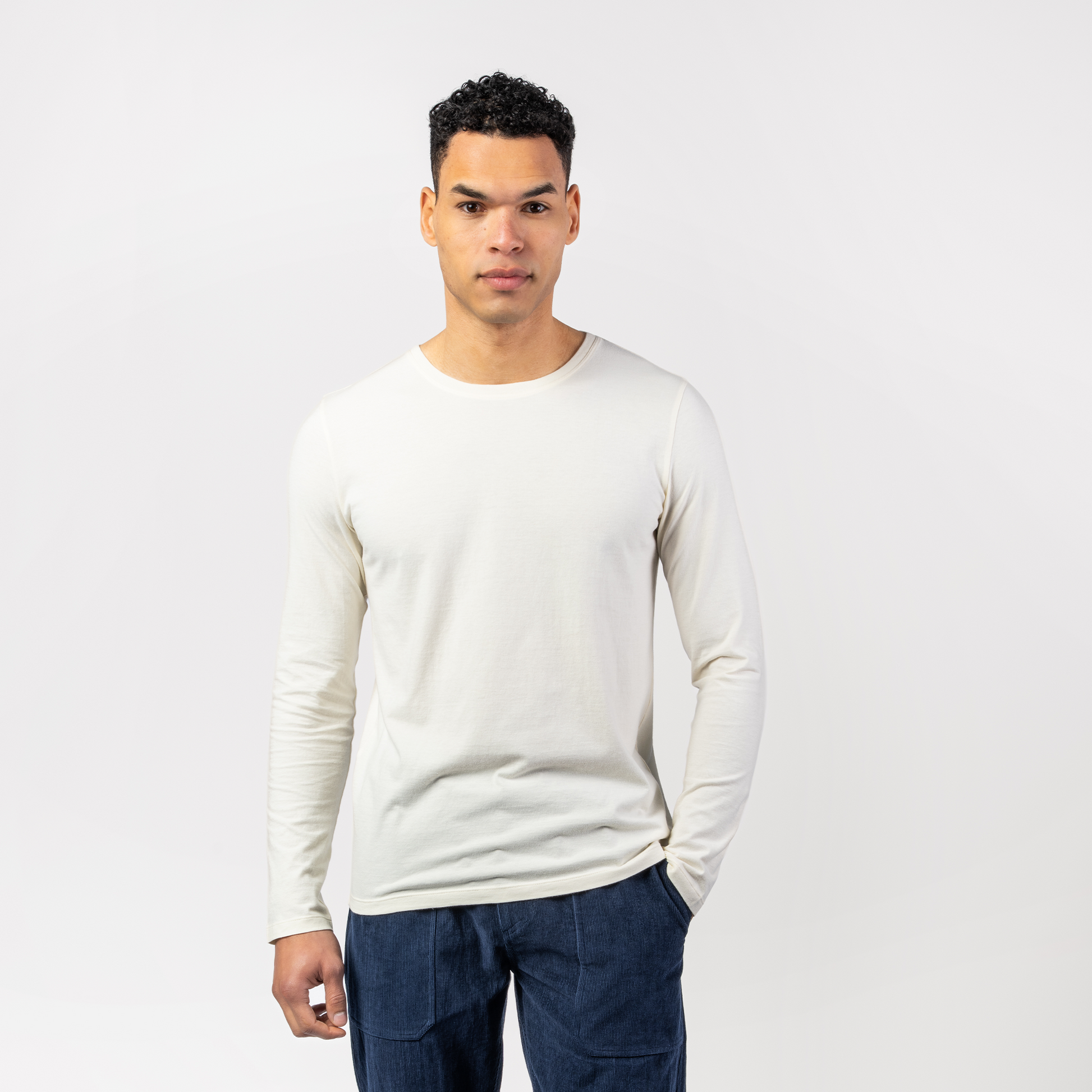 TERIK Long-Sleeved Shirt macadamia