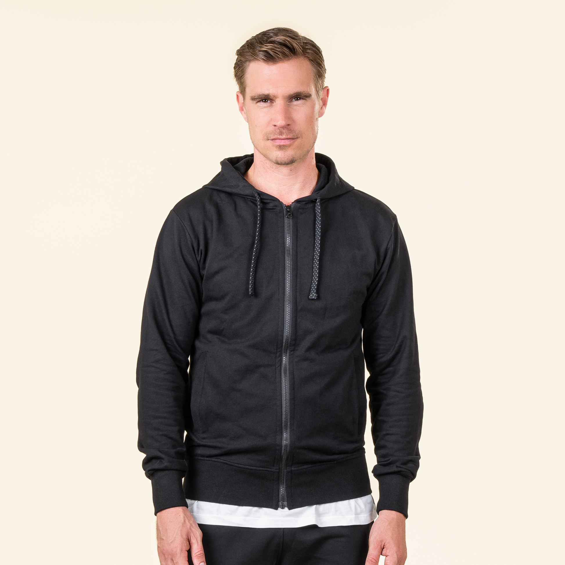 CAMERON Hoodie Jacket black
