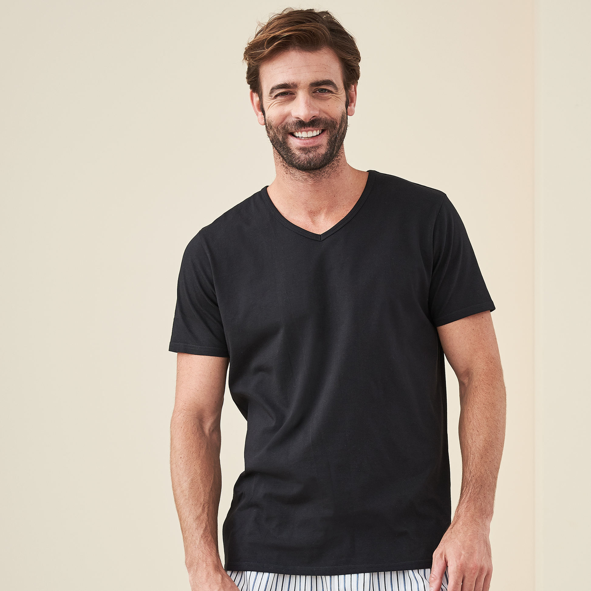 DEAN T-Shirt Pack of 2 black