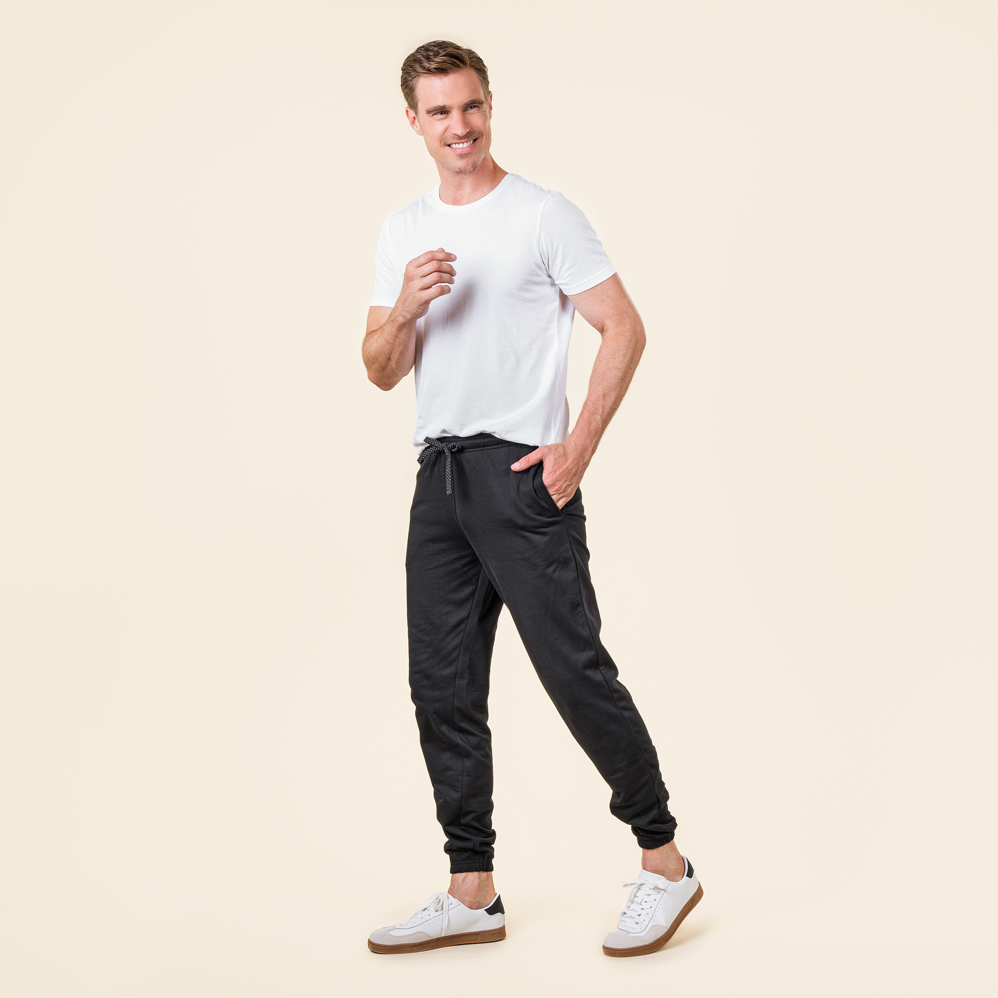 CALVIN Jogging Pants - Black - detail