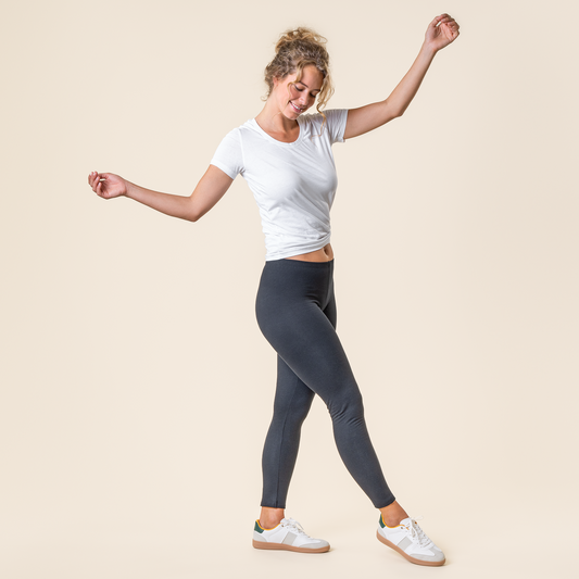 ANNEDORE Leggings - Dark Navy - detail