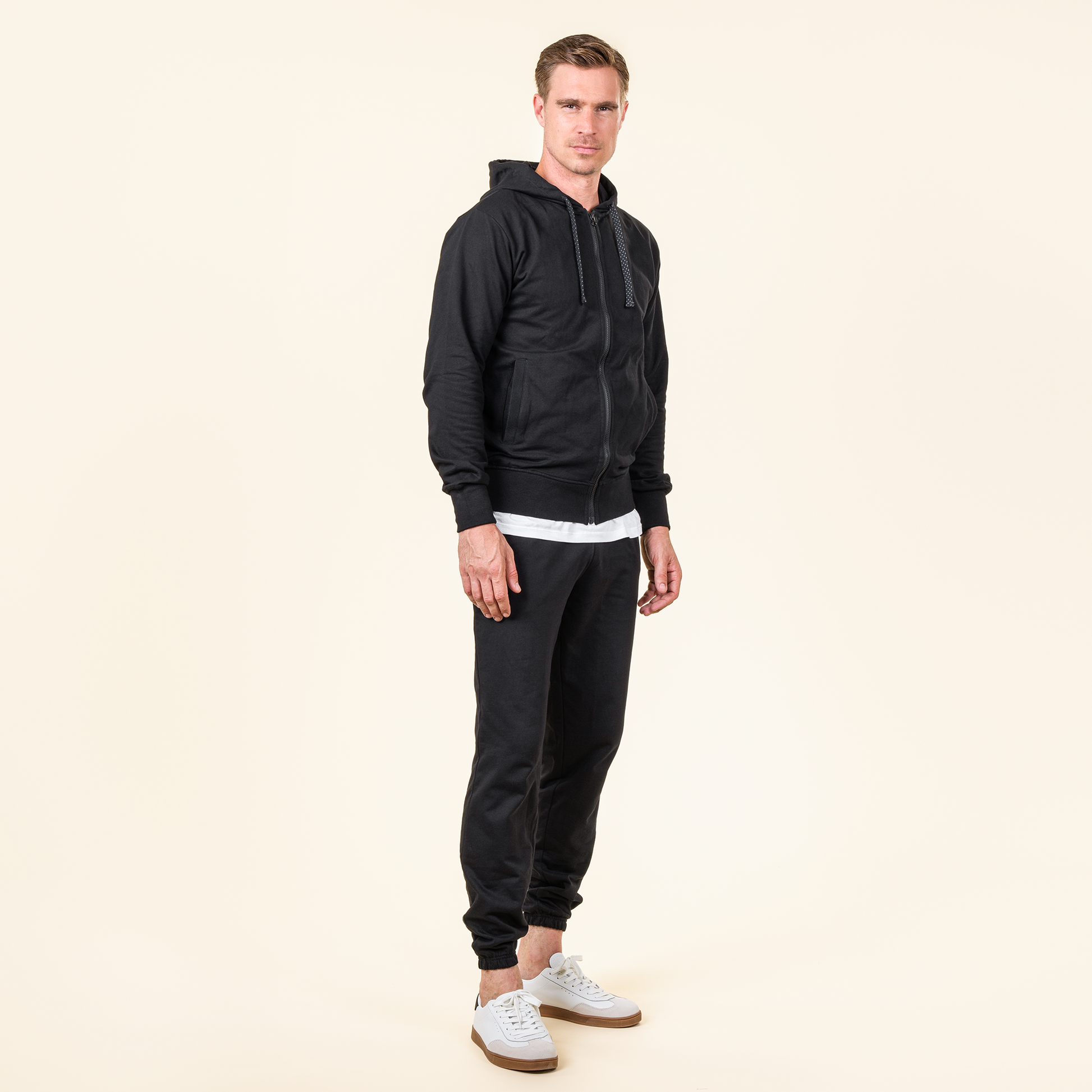 CAMERON Hoodie Jacket black