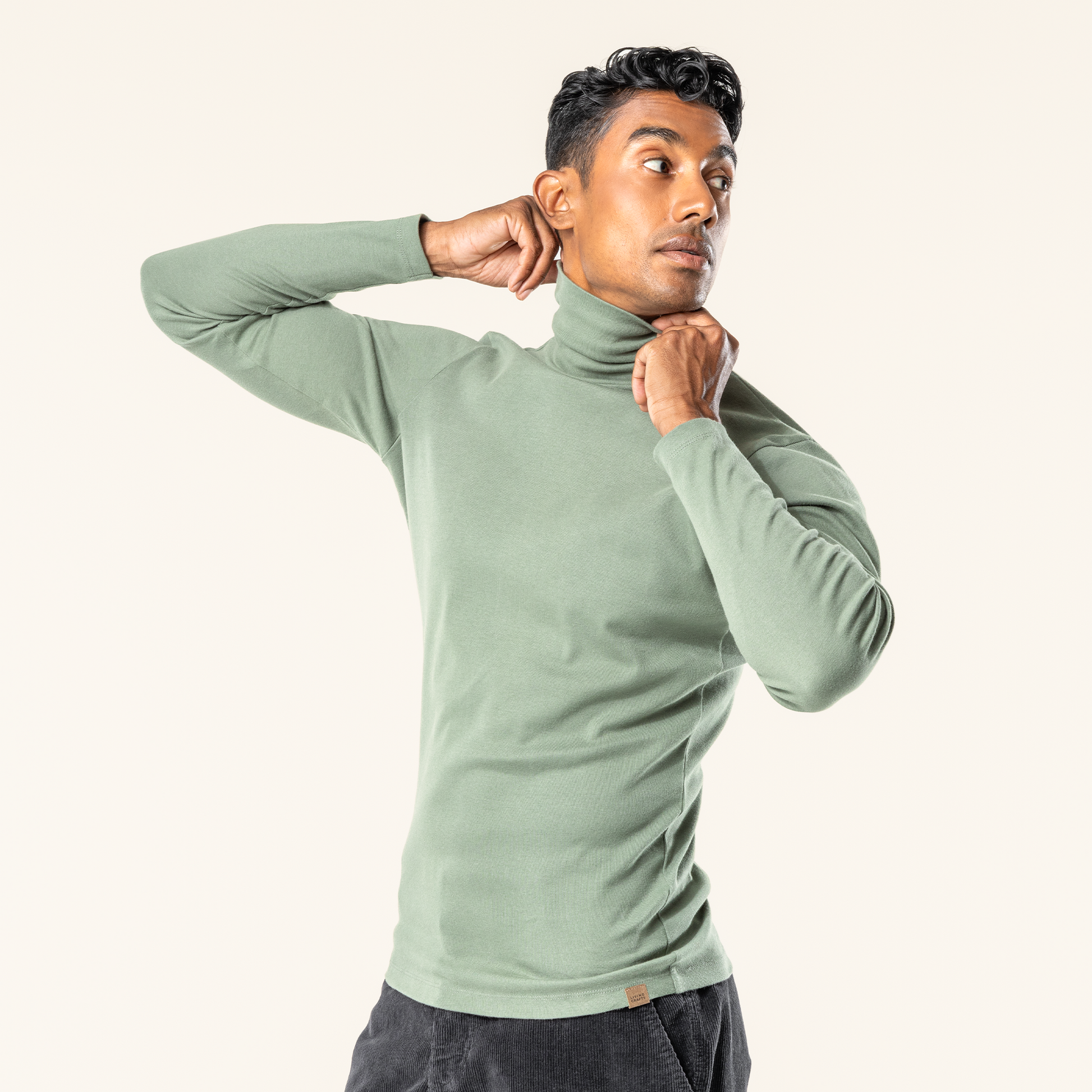 HELGE Turtleneck Shirt Meadow