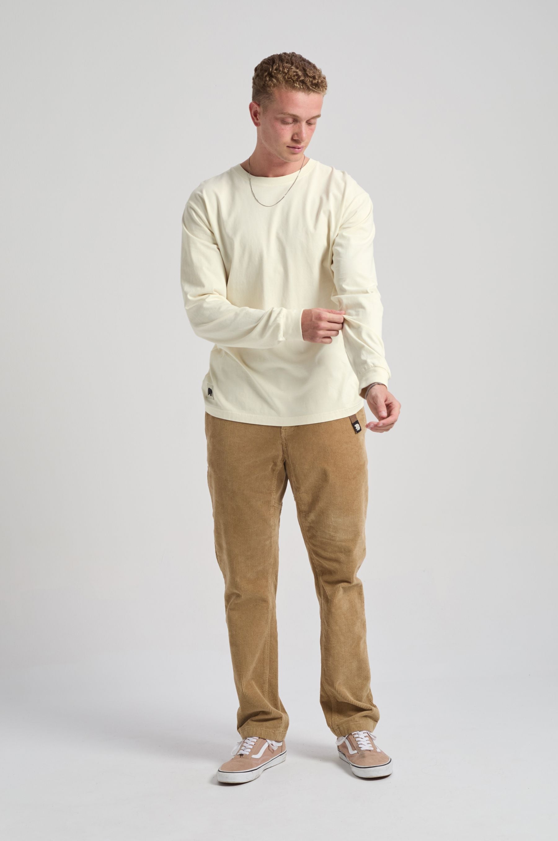 Flowers L/S T-Shirt - model front