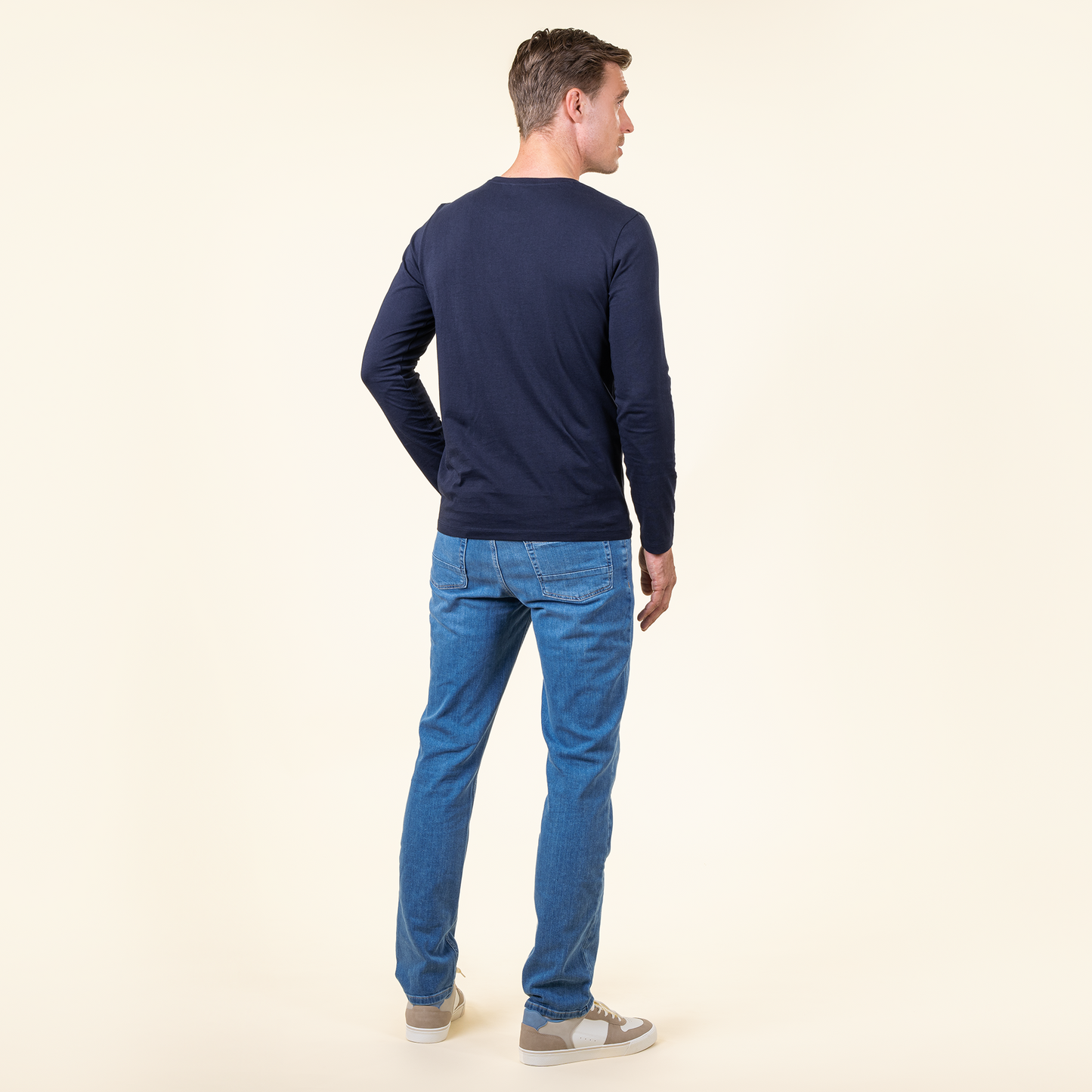 TERIK Long-Sleeved Shirt ink blue