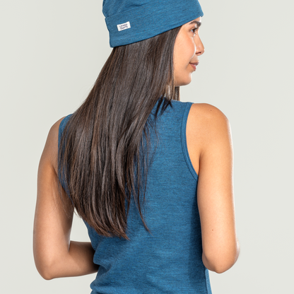 BERYL Vest Mid Blue