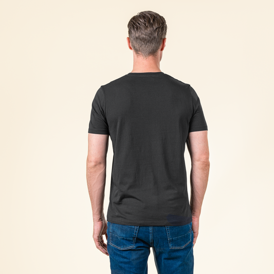 TAWIN T-Shirt Pack of 2 black