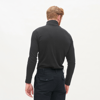 HELGE Turtleneck Shirt black