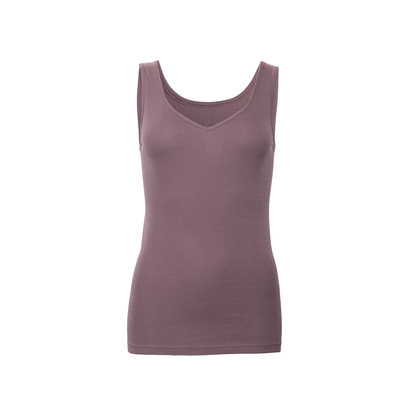 JANINE V-Neck Vest Mauve