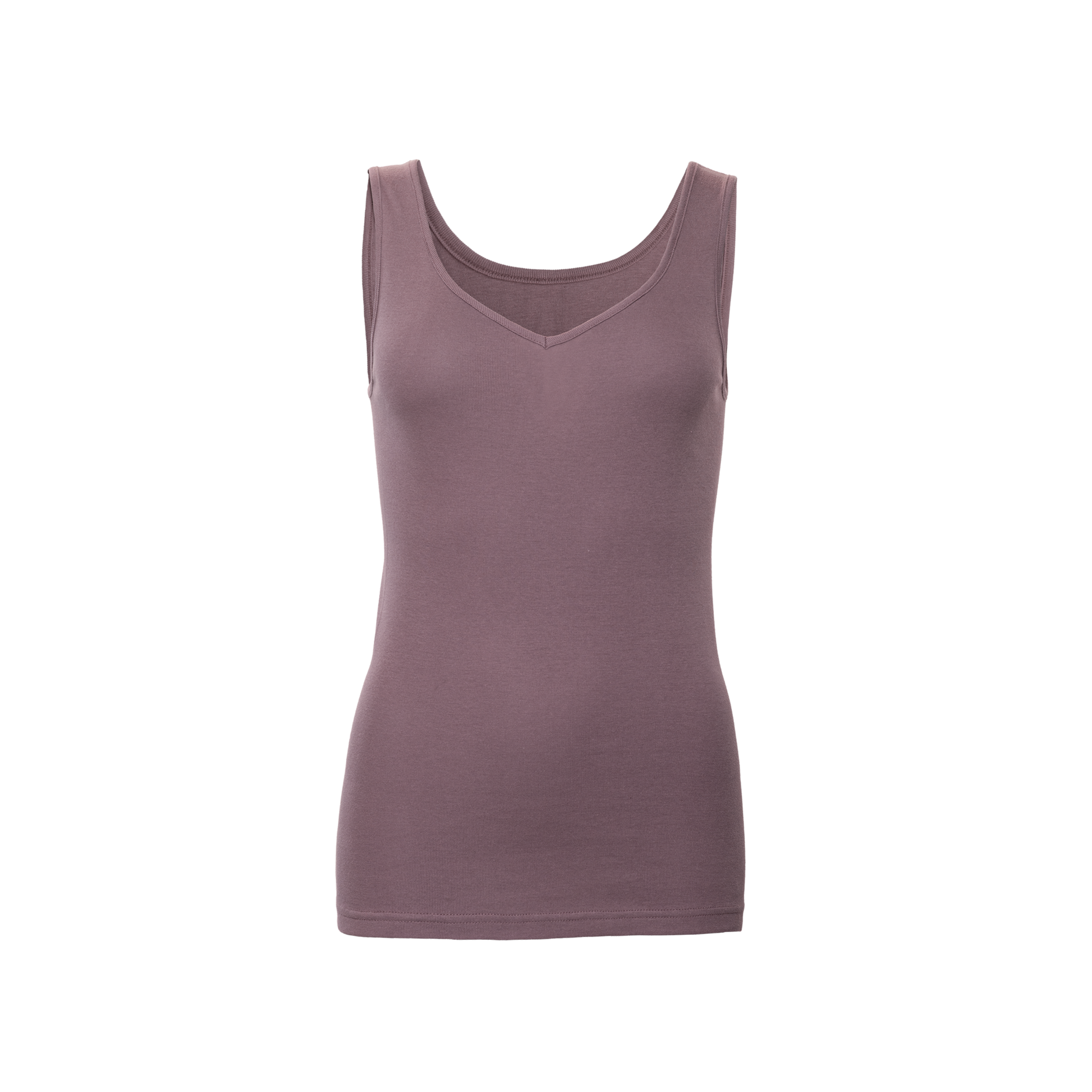 JANINE V-Neck Vest Mauve