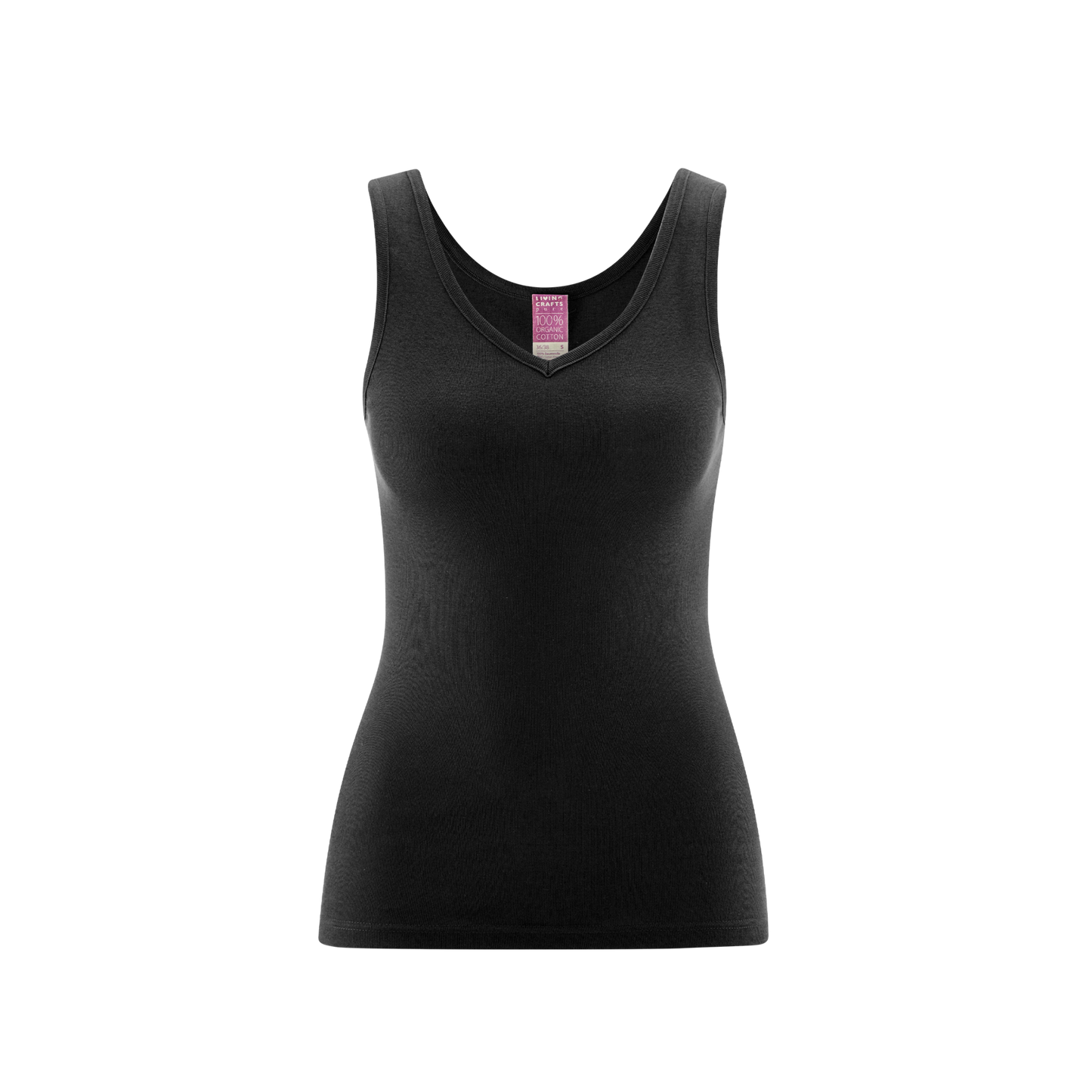 JANINE V-Neck Vest black