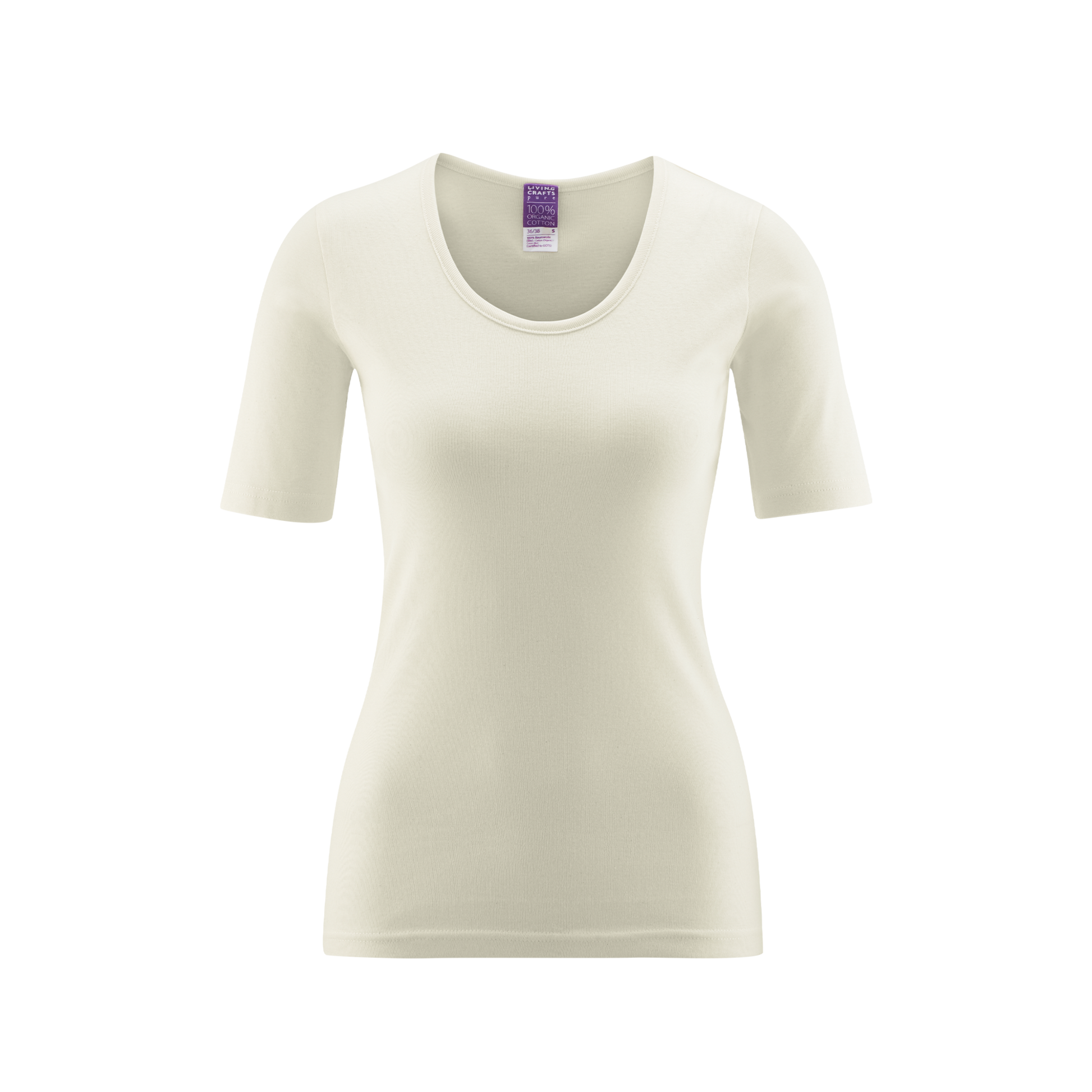 JULIANE Short-Sleeved Shirt Natural
