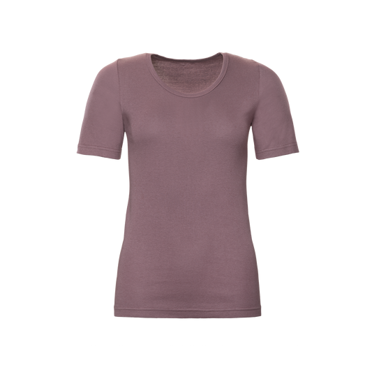 JULIANE Short-Sleeved Shirt Mauve