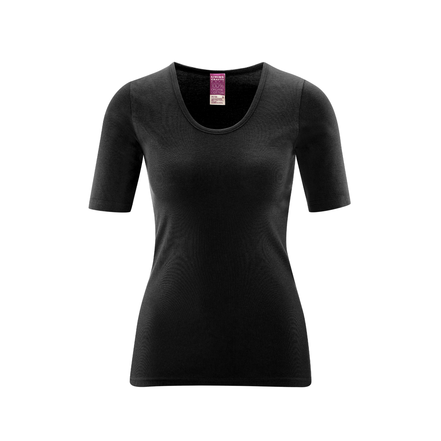 JULIANE Short-Sleeved Shirt black