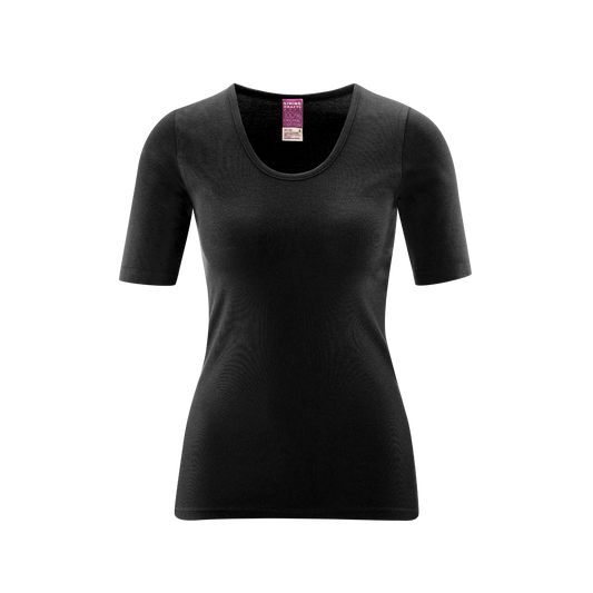 JULIANE Short-Sleeved Shirt black