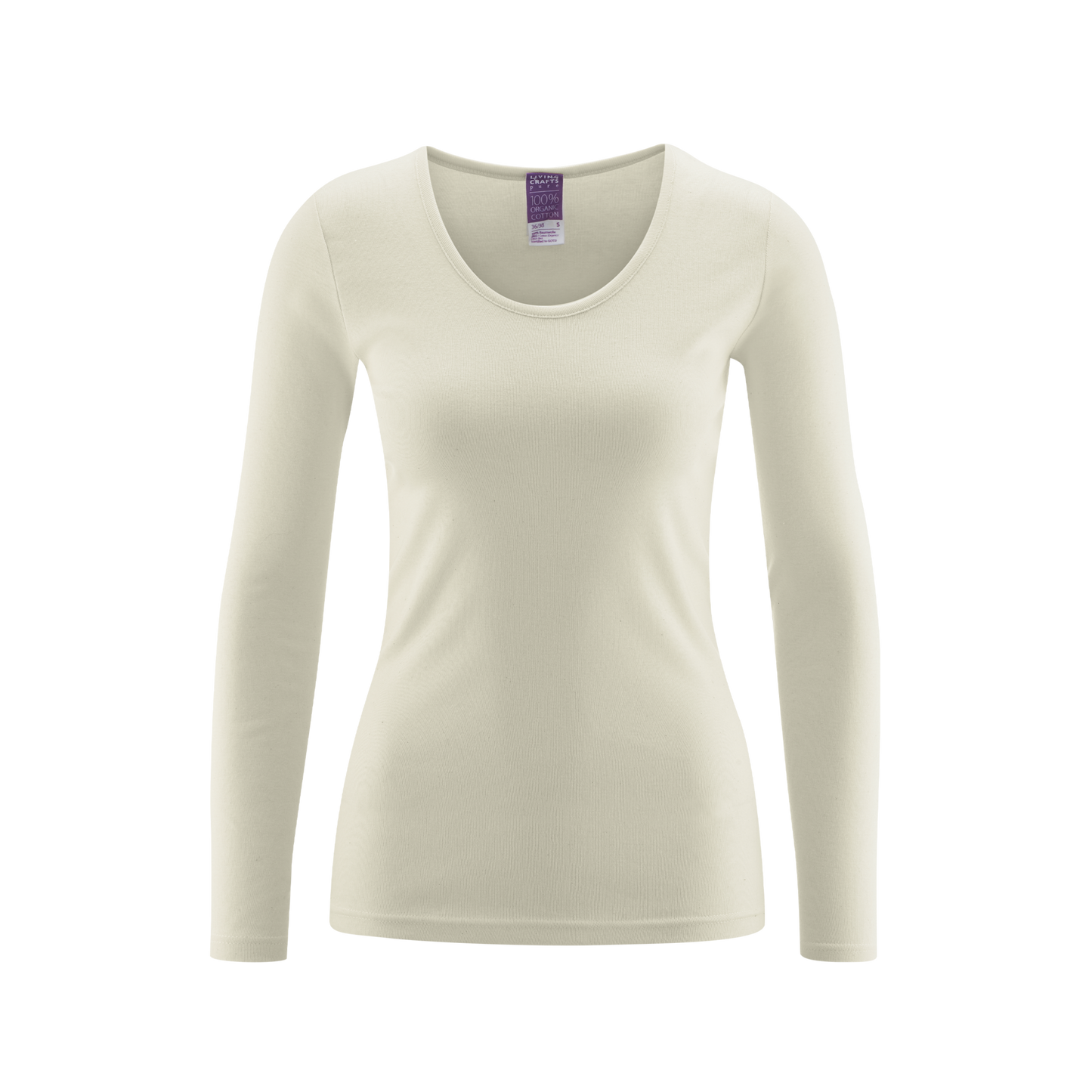 JOHANNA Long-Sleeved Undershirt Natural