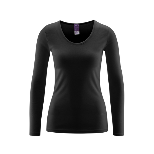 JOHANNA Long-Sleeved Undershirt black
