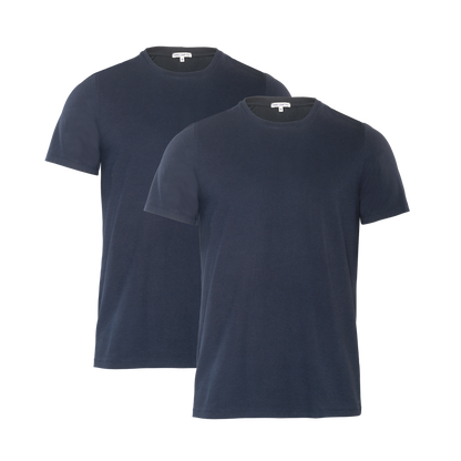 TAWIN T-Shirt Pack of 2 ink blue