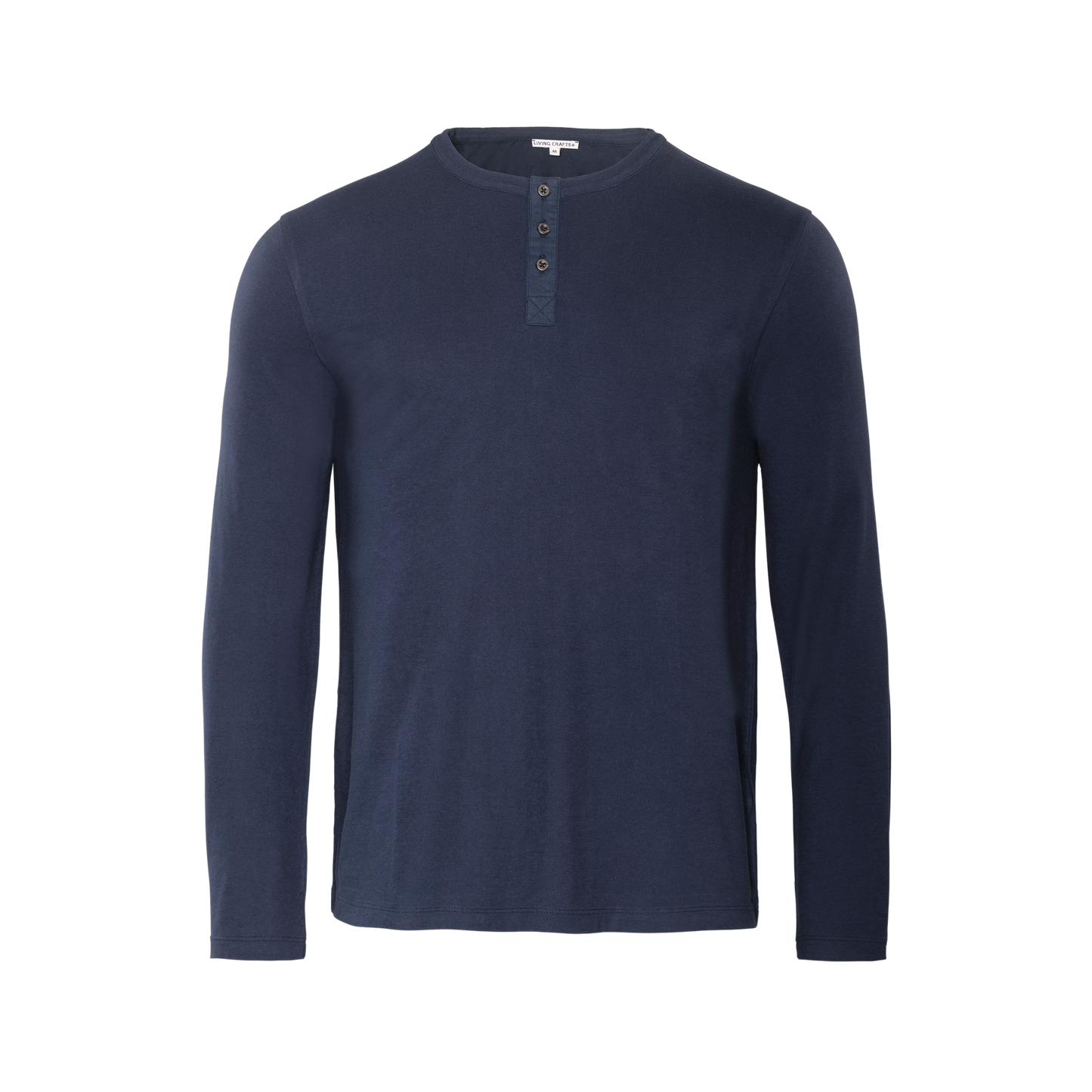 THOMME Henley Shirt Deep Sea