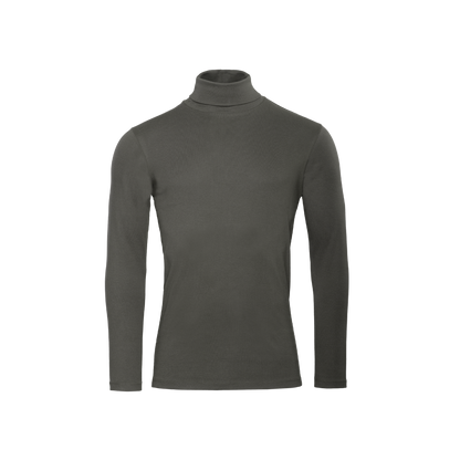 HELGE Turtleneck Shirt Walnut