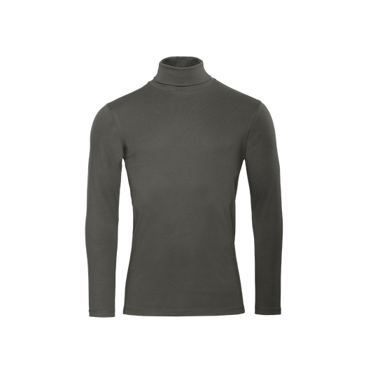 HELGE Turtleneck Shirt Walnut