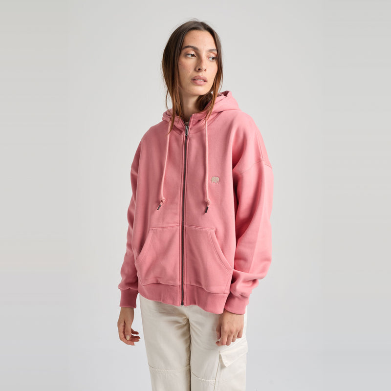 Women's Organic Essential Oversized Zip Hoodie